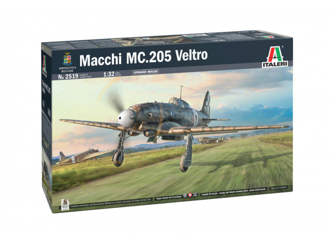 Сборная модель MACCHI Mc205 Veltro Airplane Military 1942