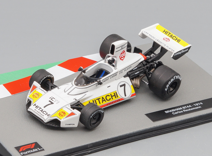 BRABHAM BT44 Carlos Reutemann, Formula 1 Auto Collection 50