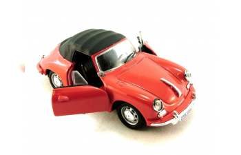 PORSCHE 356B Coupe закр.мягкий верх (откр.двери), 251ND 1:43, красный