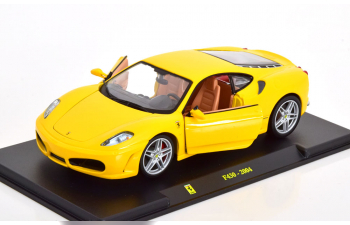 FERRARI F430 (2004) - Con Vetrina - With Showcase, Yellow