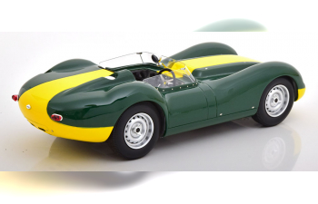 JAGUAR Lister (1958), grün/gelb