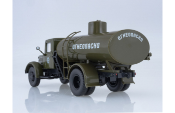 Топливозаправщик АЦ-8-200 Огнеопасно, хаки