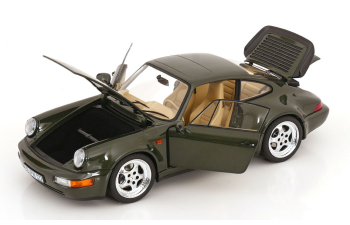 PORSCHE 911 (964) Turbo 3.6 Coupe (1993), green metallic