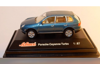 PORSCHE Cayenne Turbo (Promotion), blue