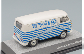 VOLKSWAGEN T1, Service Technique Volkswagen Box Wagon, white / blue