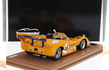 McLAREN M8d Can-am №48 Winner Mont Tremblant 1970 Dan Gurney - Con Vetrina - With Showcase, Orange