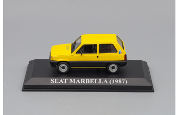 SEAT Marbella 1987, yellow
