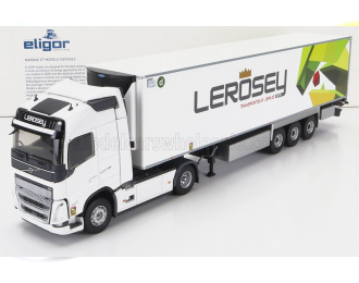 VOLVO Fh4 500 Truck Semi-frigo Lerosey Transports (2020), white