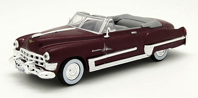 CADILLAC Coupe De Ville (1949), Legendarne Samochody 50, бордовый