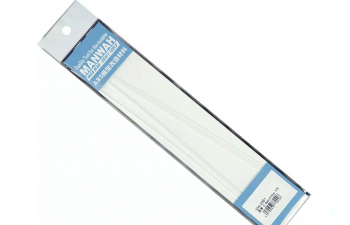 Пластиковый профиль пруток диаметр 0,8мм*250мм, 8шт