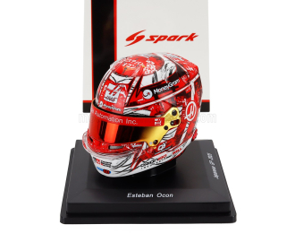 BELL HELMET Casco Helmet F1 Esteban Ocon Team Moneygram Haas №31 China Gp (2025), Red White