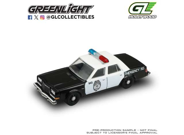 DODGE Diplomat Killer Klowns from Outer Space (1988) *Hollywood series 44* (1981), black/white
