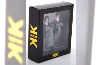 FIGURES Set 2x Jake And Elwood, Black White