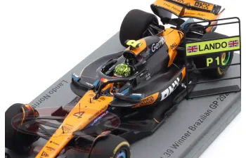 McLAREN MCL39 №4 Pole Position & Winner Brazilian GP (Sao Paulo) / Formula 1 World Champion Lando Norris