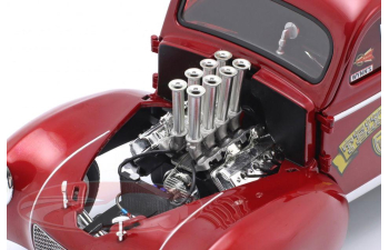 Rocket Gasser Sled Teixeira (1940), red