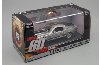 FORD Shelby Mustang GT 500 Eleanor из к/ф "Угнать за 60 секунд" (1967), silver