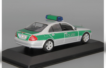 MERCEDES-BENZ E-Class Police (2004), silver / green