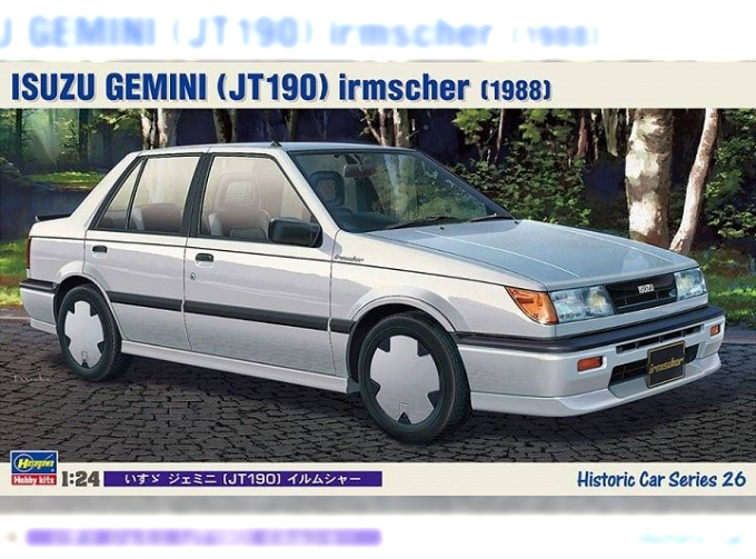 Сборная модель ISUZU GEMINI (JT190) irmscher