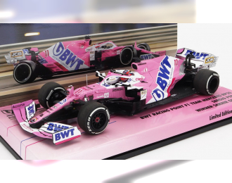 MERCEDES BWT F1 Rp20 Team Sportpesa Racing Point №11 Winner Sakhir Gp (2020) Sergio Perez, Pink Matt Blue