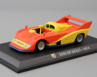 FIAT ABARTH 2000 SP SE027 (1974), orange / yellow