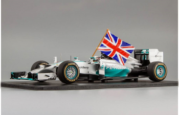 Mercedes-Benz F1 W05 Hybrid #44 Winner Abu Dhabi GP 2014 Lewis Hamilton, World Champion Edition