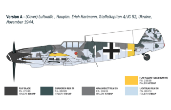 Сборная модель MASSERSCHMITT Bf 109 G-6 Military Airplane 1936