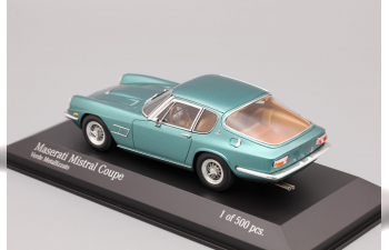 MASERATI Mistral Coupe (1966), green metallic