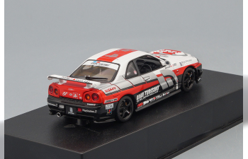 NISSAN Skyline R34 Gran Turismo Version 2002, red