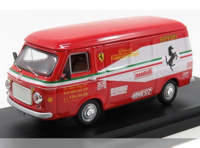 FIAT 238 Van Assistance Ferrari Francorchamps (1972), Red White