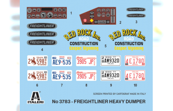 Сборная модель FREIGHTLINER Flc Heavy Dumper Truck 3-assi (1996)