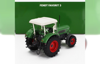 FENDT Favorit 3 4wd Tractor (1964), Green Red