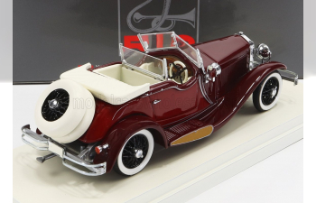 ISOTTA FRASCHINI Torpedo Cabriolet Castagna (1930), Bordeaux Beige