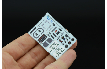 3D Декаль интерьера кабины Mitsubishi Lancer Evolution X (Aoshima)