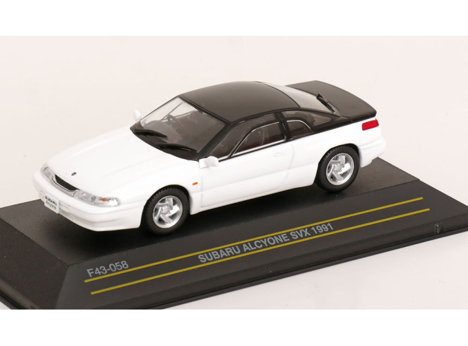 SUBARU Alcyone SVX (1991), white / black