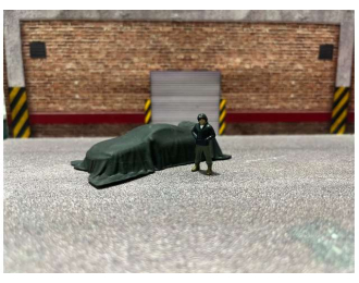 Фигурка Car cover without car, black