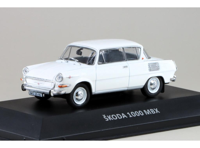 SKODA 1000 MBX (1966), white