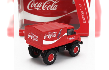 MERCEDES-BENZ Unimog U406 Truck Telonato Coca-cola (1966), Red White