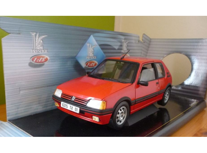 PEUGEOT 205 GTI (1990), red