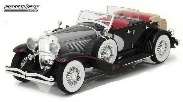 DUESENBERG II SJ La Grande Torpedo 1930 Black - Silver