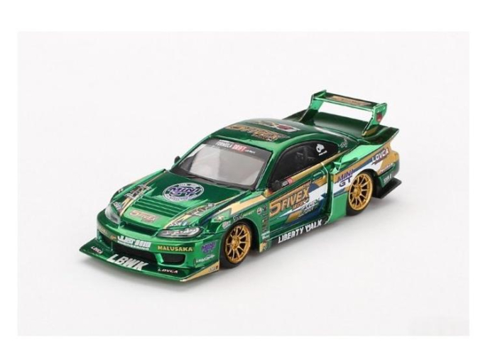 NISSAN LB-Super Silhouette S15 SILVIA LBWK Fausto Racing RHD (2024), green