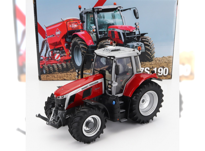 MASSEY FERGUSON Mf7s.190 Tractor (2022), Red Grey