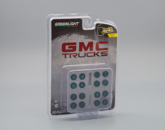 (Greenlight!) набор "Wheel & Tire Packs Series 6" 4 комплекта колес GMC Trucks 