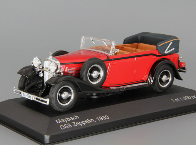 MAYBACH Zeppelin V12 DS8 (1930), red / white