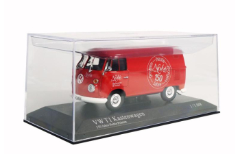 VOLKSWAGEN T1 Kastenwagen Nobis Printen (1963), rot