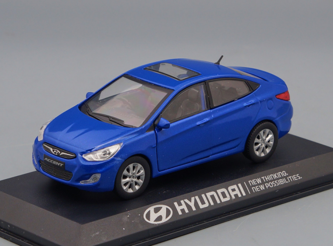 HYUNDAI Solaris (Accent), blue