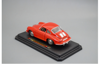 PORSCHE 356B Coupe (1961), red