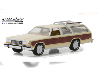 FORD LTD Country Squire 1985 Light Wheat with Wood