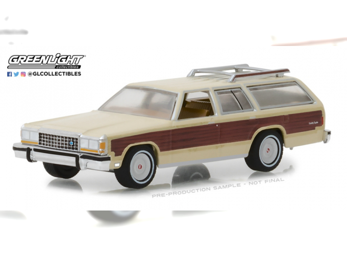 FORD LTD Country Squire 1985 Light Wheat with Wood