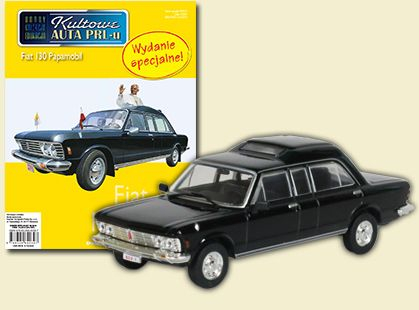 FIAT 130 Papamobil, black