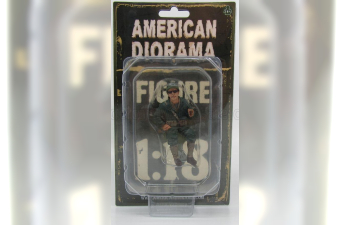 Фигурка Солдат Сша Сидит за рулем с Сигарой (Usa Soldier Iii Sitting Driver With Cigar, Military Green)